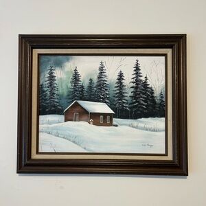 Signed painting ‘Solitude’